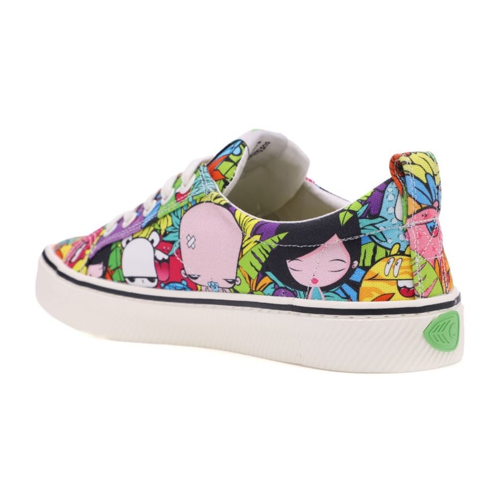 Cariuma OCA Low-Top Toz Canvas Sneaker | Size W5 | Rainbow/multicolored 🌈 - Picture 6 of 11